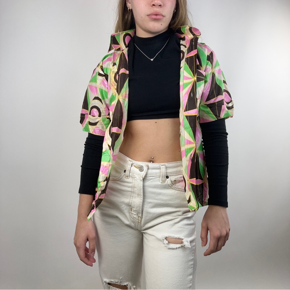 TRIBAL PRINT BLOUSE